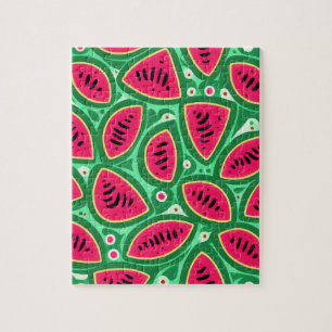Puzzle Cute Motif Watermelon