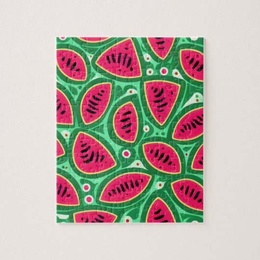 Puzzle Cute Motif Watermelon (Vertical)