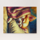 Puzzle Cute Napping Chihuahua (Horizontal)