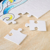 Puzzle Cute Orca baleine Art de l'encre de famille (Côté)