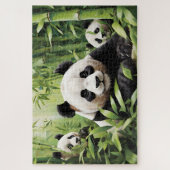 Puzzle Cute ours panda (Vertical)