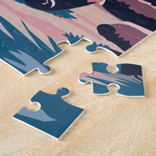 Puzzle Cute Panda (Côté)