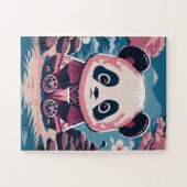 Puzzle Cute Panda (Horizontal)