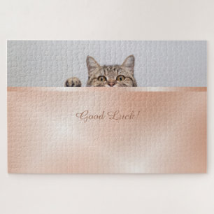 Puzzle Cute Peeking Chat Difficile