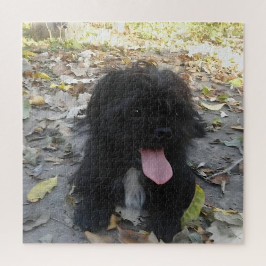 Puzzle Cute Puppy Alert (Vertical)