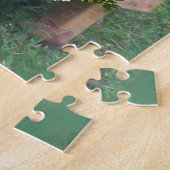 Puzzle Cute Raccoon with Flowers  (Côté)