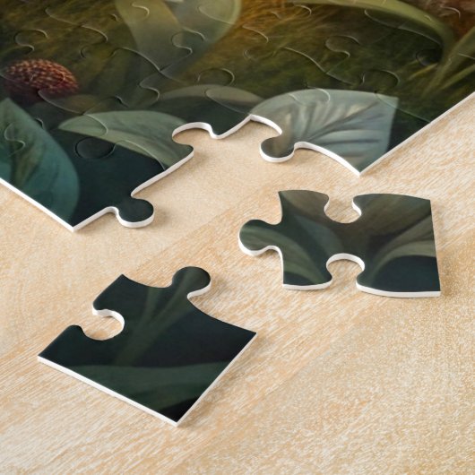 Puzzle Cute Red Fox (Côté)