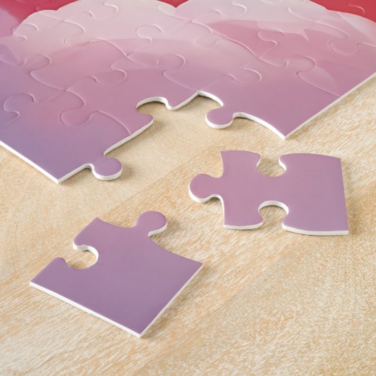 Puzzle Cute red furry creature (Côté)