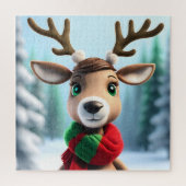 Puzzle Cute Reindeer (Vertical)