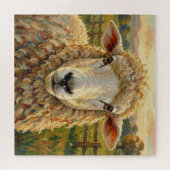 Puzzle Cute Sheep on a Ranch | Farm Animals (Horizontal)