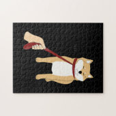 Puzzle Cute Shiba Inu Nope - Doge Meme (Horizontal)
