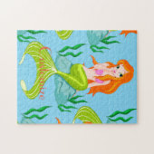 Puzzle Cute Sirène Redhead Thunder_Cove (Horizontal)