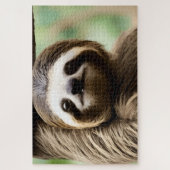 Puzzle Cute sloth background (Vertical)
