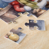 Puzzle Cute Snowmen Wonderland hiver (Côté)