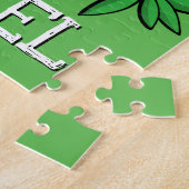 Puzzle Cute Trex Dinosaur Tyrannosaurus Rex Nom du dessin (Côté)