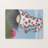 Puzzle Cute Valentine Gnome (Horizontal)