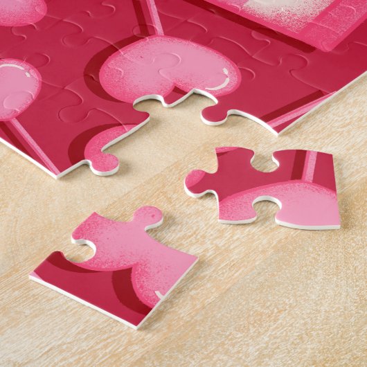 Puzzle Cute Valentines (Côté)
