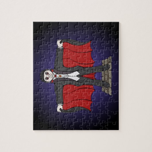 Puzzle Cute Vampire/Dracula (Vertical)