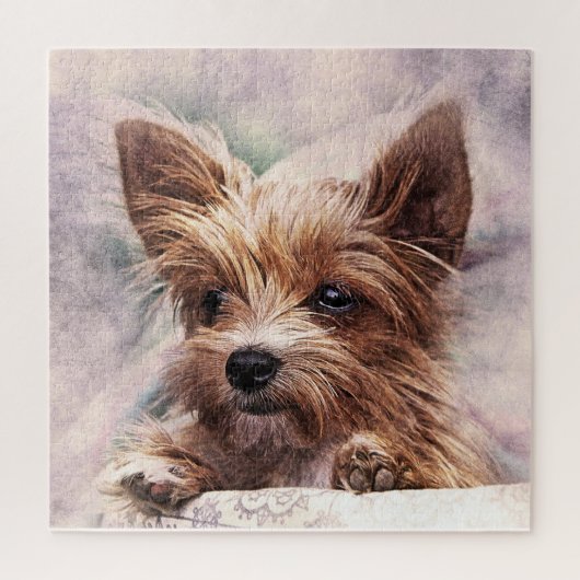 Puzzle Cute Yorkie (Vertical)