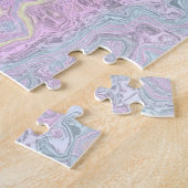Puzzle Cyan, Jaune, Tourbillon Magenta (Côté)