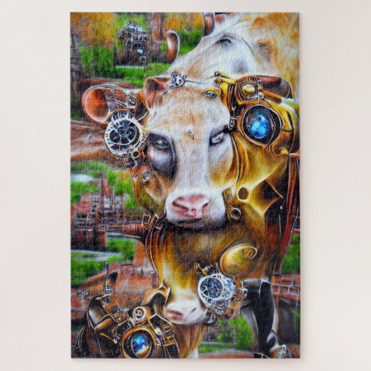Puzzle Cyber-vache vapeur (Vertical)
