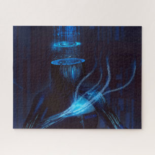 Puzzle Cyberpunk : transmission de données sur le cervea