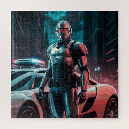 Puzzle Cyborg 04 Legpuzzel (Verticaal)