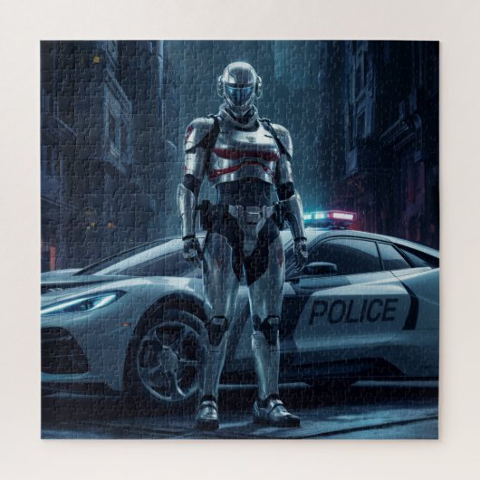 Puzzle Cyborg Legpuzzel (Verticaal)