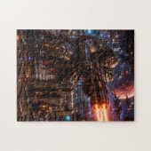 Puzzle Cyborg Space Pirate — Heavy Gunner (Horizontal)