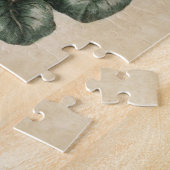 Puzzle Cyclamen végétal vintage (Côté)