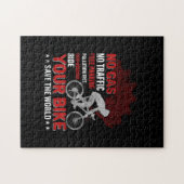 Puzzle Cyclisme Art Non Gaz Pas De Trafic (Horizontal)