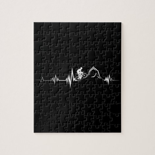 Puzzle Cyclisme Heartbeat Course Vélo de montagne Vélo (Vertical)