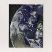 Puzzle Cyclones Tropicaux Katia, Lee, Maria Et Nate. (Vertical)