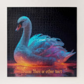 Puzzle Cygne adorable pour n'importe quelle occasion (Vertical)