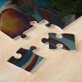 Puzzle Cygne coloré (Côté)