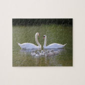 Puzzle Cygne et cygnets (Horizontal)