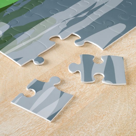 Puzzle Cygne muet blanc (Côté)