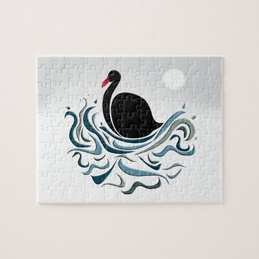 Puzzle Cygne noir (Horizontal)