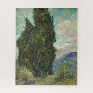 Puzzle Cyprès par Van Gogh Peinture Art