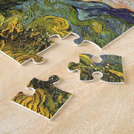 Puzzle Cyprès par Vincent van Gogh (Côté)