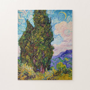 Puzzle Cyprès, Van Gogh