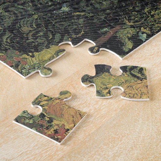 Puzzle Cypress Trees par Van Gogh (Côté)