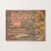 Puzzle Cyril et Méthode Orthodoxe Icône chrétienne orthod (Horizontal)