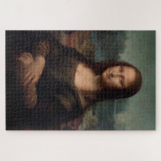 PUZZLE : DA VINCI : LA MONA LISA (Horizontal)