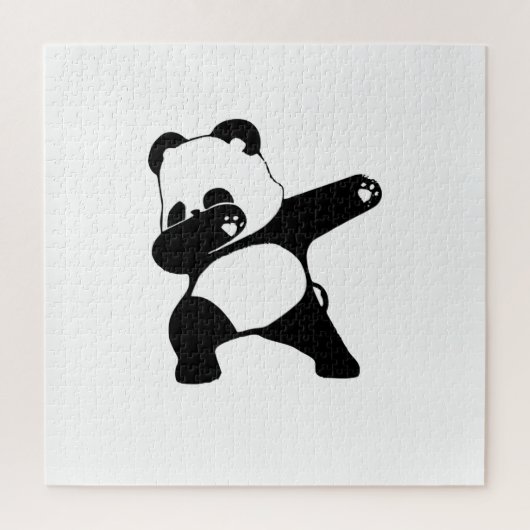 Puzzle Dabbing Panda (Vertical)