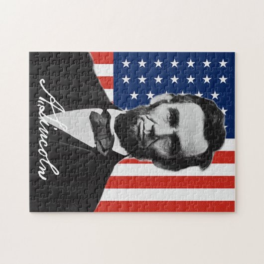 Puzzle d'Abraham Lincoln (Horizontal)