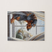 Puzzle Dachshund (Horizontal)