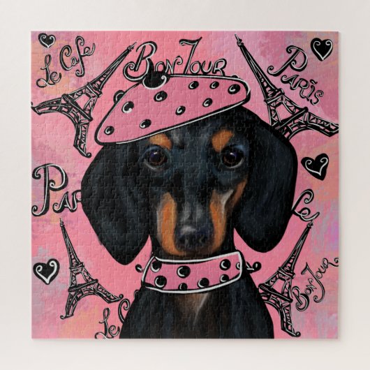 PUZZLE DACHSHUND (Vertical)