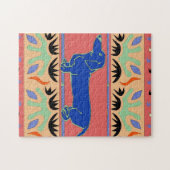 Puzzle Dachshund abstrait (Horizontal)