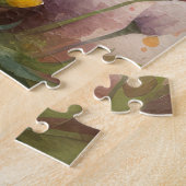 Puzzle Dachshund avec œufs de Pâques (Côté)